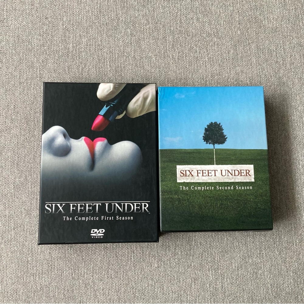 EUC Six Feet Under S1 and S2 DVDs